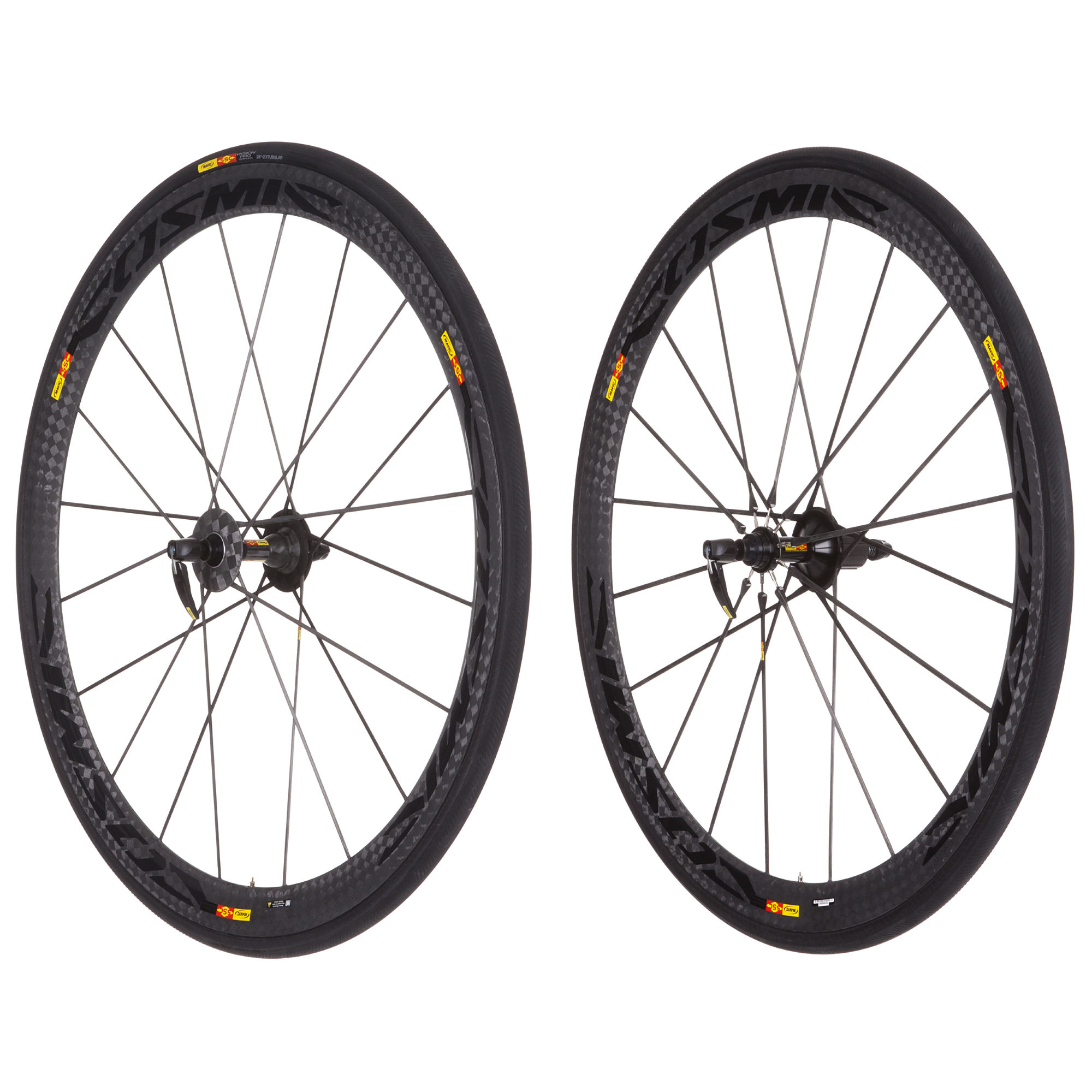 コスミックカーボン40チューブラーとコスミックアルチメイトと